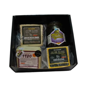Maestro Quesero Artesano Manchego 15 Cajita De Regalo Manchega Miel