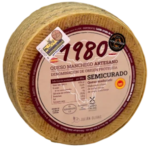 Julian Olivas Queso Manchego 1980 Semicurado (1)