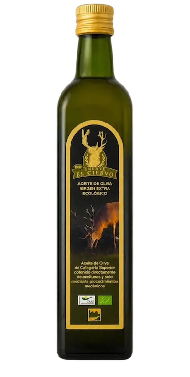 Aceite de Oliva Ecológico Fuente El Ciervo | AOVE Premium 1 Aceite De Oliva Ecológico