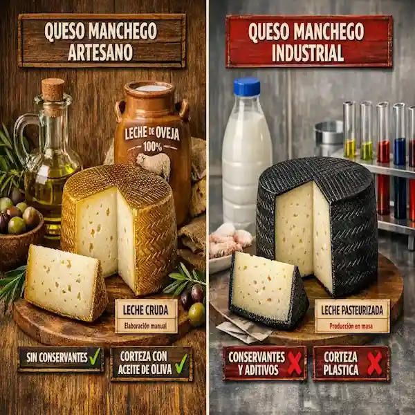 razones por las que nuestro queso de Albacete no es como el del supermercado