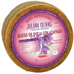 Tienda 7 queso de oveja con azafrán